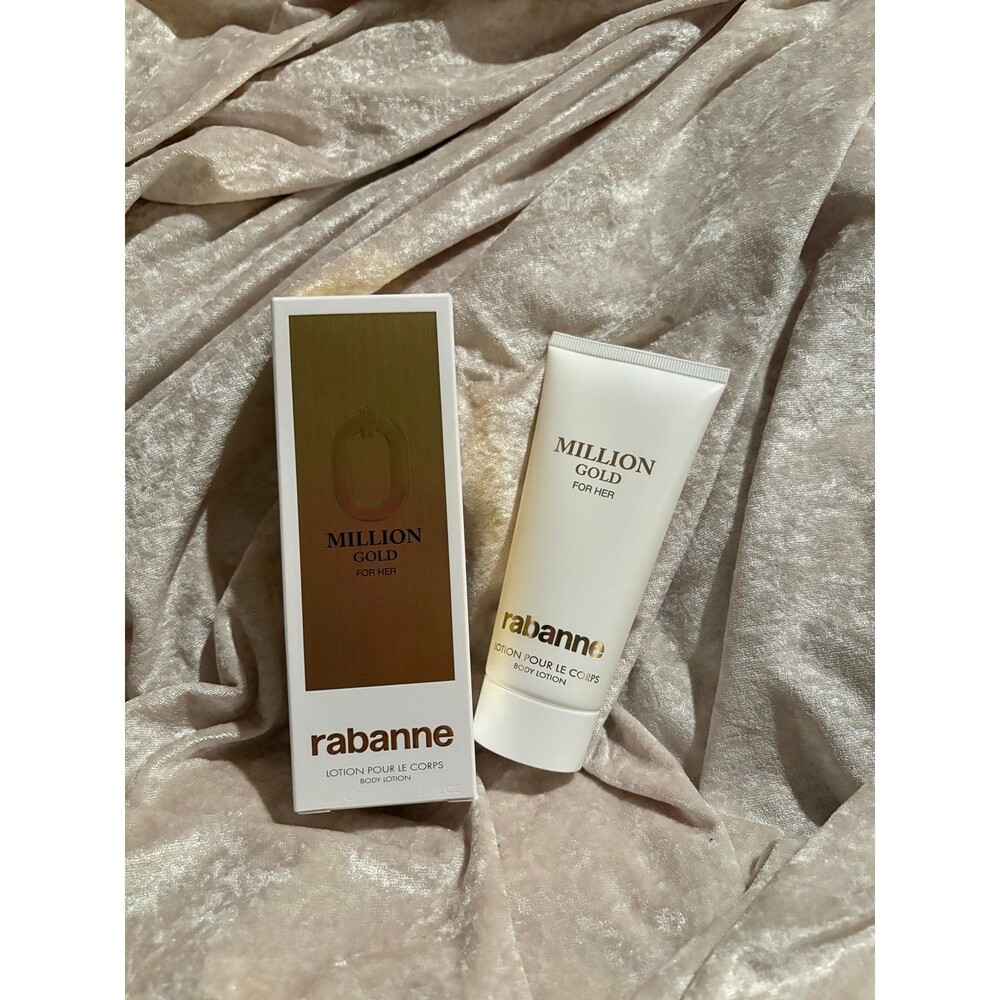 Rabanne million gold her body lotion